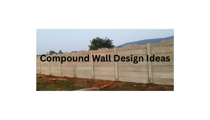 best boundary wall design