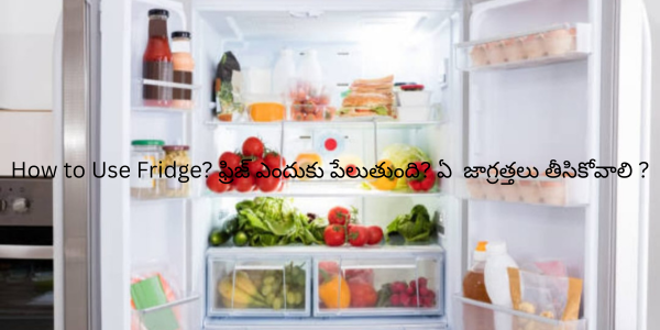 How to Use Fridge? ఫ్రిజ్ ఎందుకు పేలుతుంది? ఏ జాగ్రత్తలు తీసికోవాలి ?